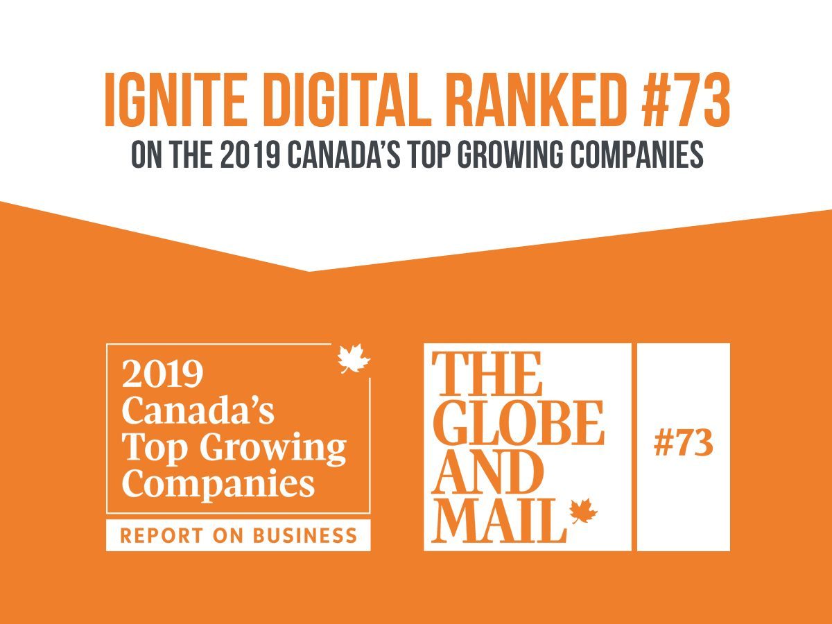 Globe and Mail’s Top 400 Canadian Growing Companies
