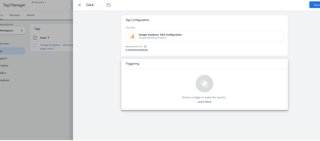 How To Link Google Tag Manager With GA4 Step 5