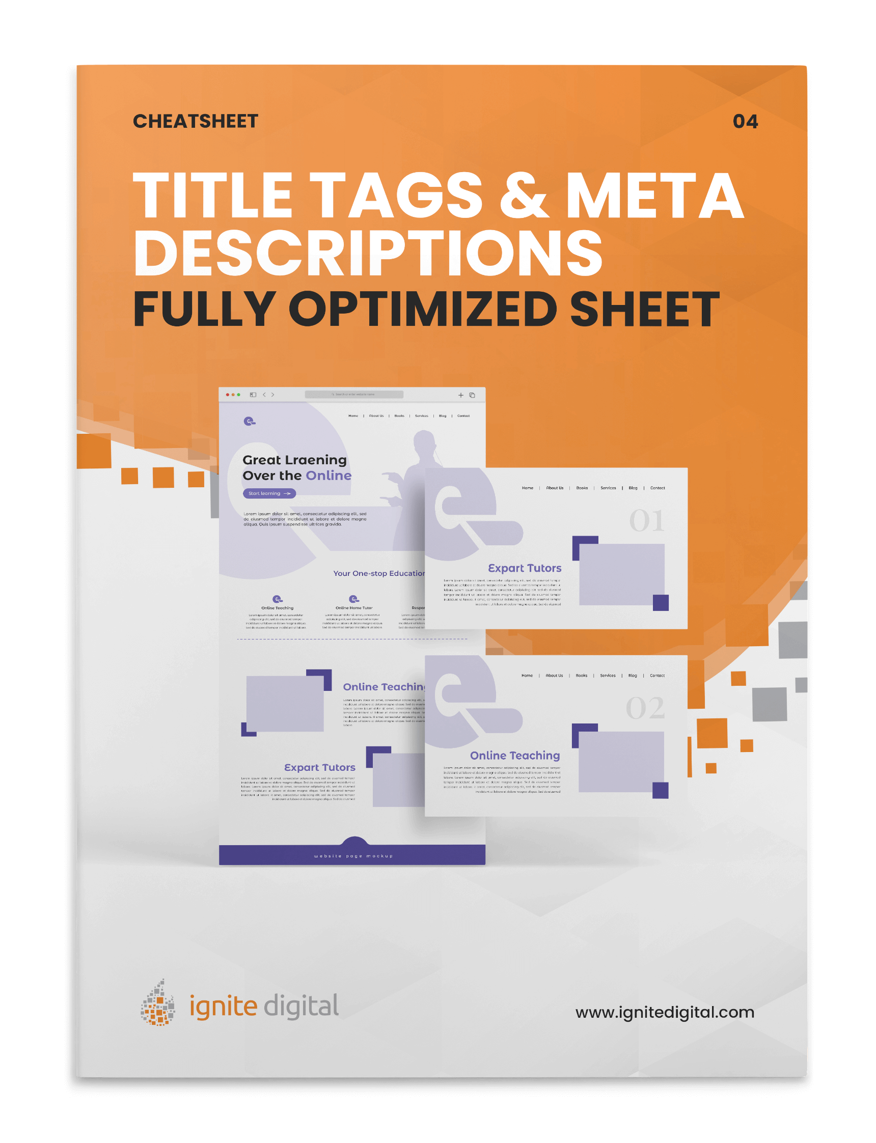 title tags & meta descriptions fully optimized sheet